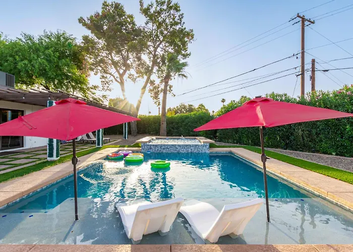 New Windsor Modern Retreat Pool Volleyball Scottsdale